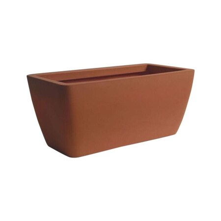 Algreen 50 gal Manhattan Contemporary Terra Cotta Planter 30011